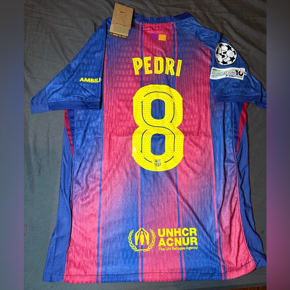 FC Barcelona 2025/26 Home #8 PEDRI